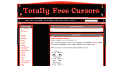 Desktop Screenshot of cursors1.totallyfreecursors.com