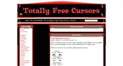 Desktop Screenshot of downloads.totallyfreecursors.com